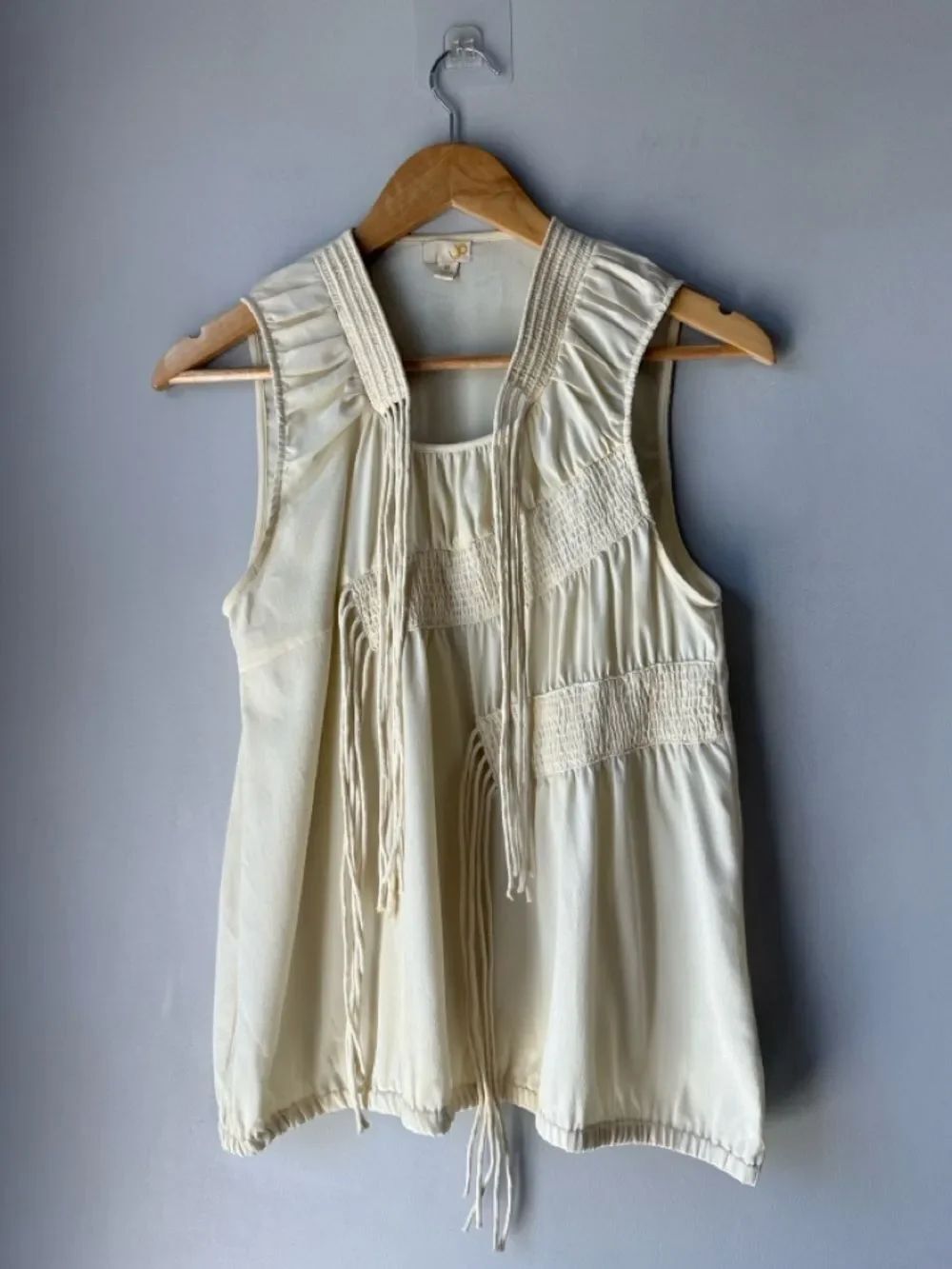 Ya Los Angeles Boho Hippie Peasant Festival Top